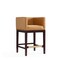 Manhattan Comfort Kingsley Counter Stool in Camel and Dark Walnut CS005-CL - alternate 1